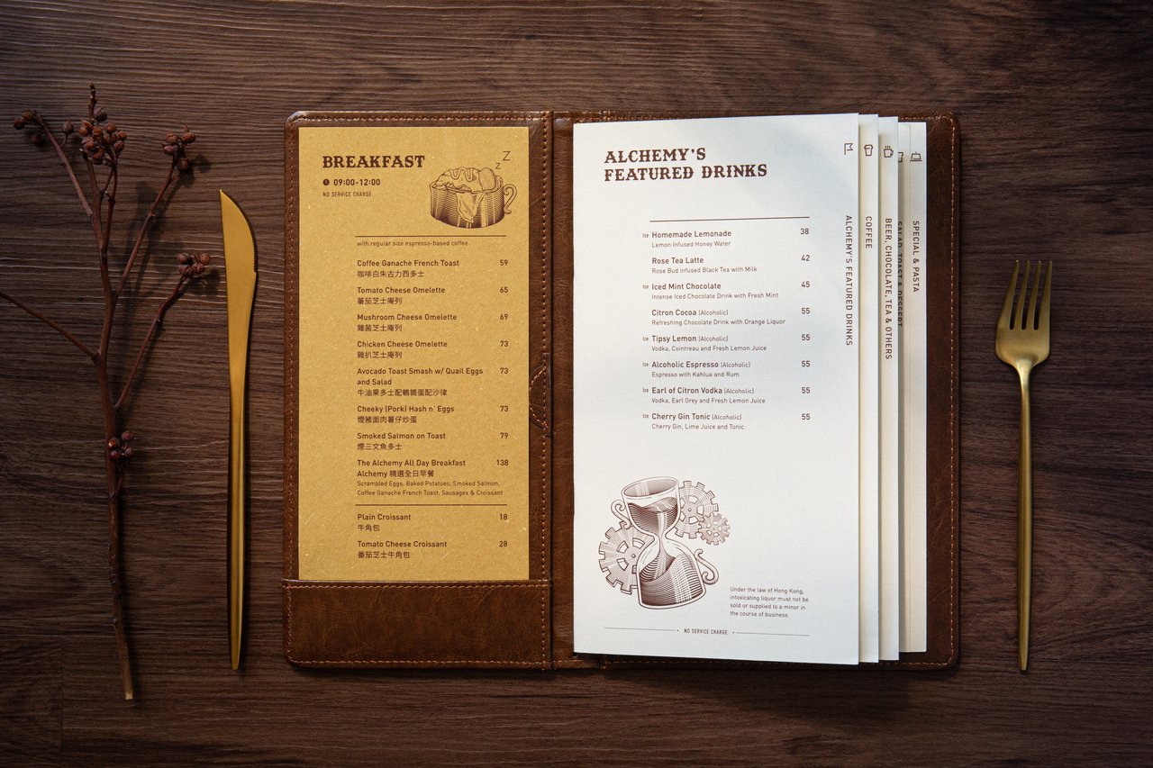Espresso Alchemy Menu