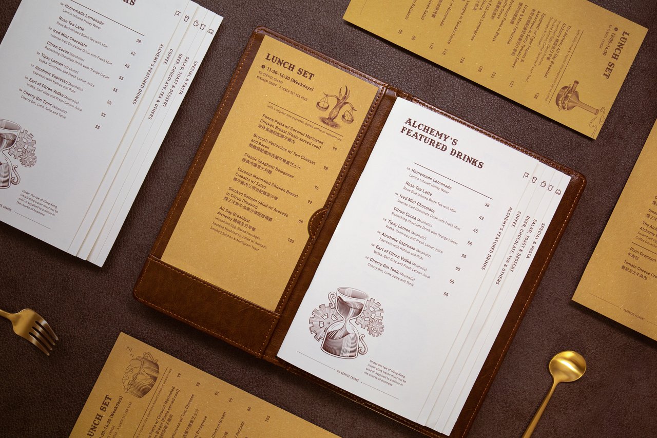 Espresso Alchemy Menu