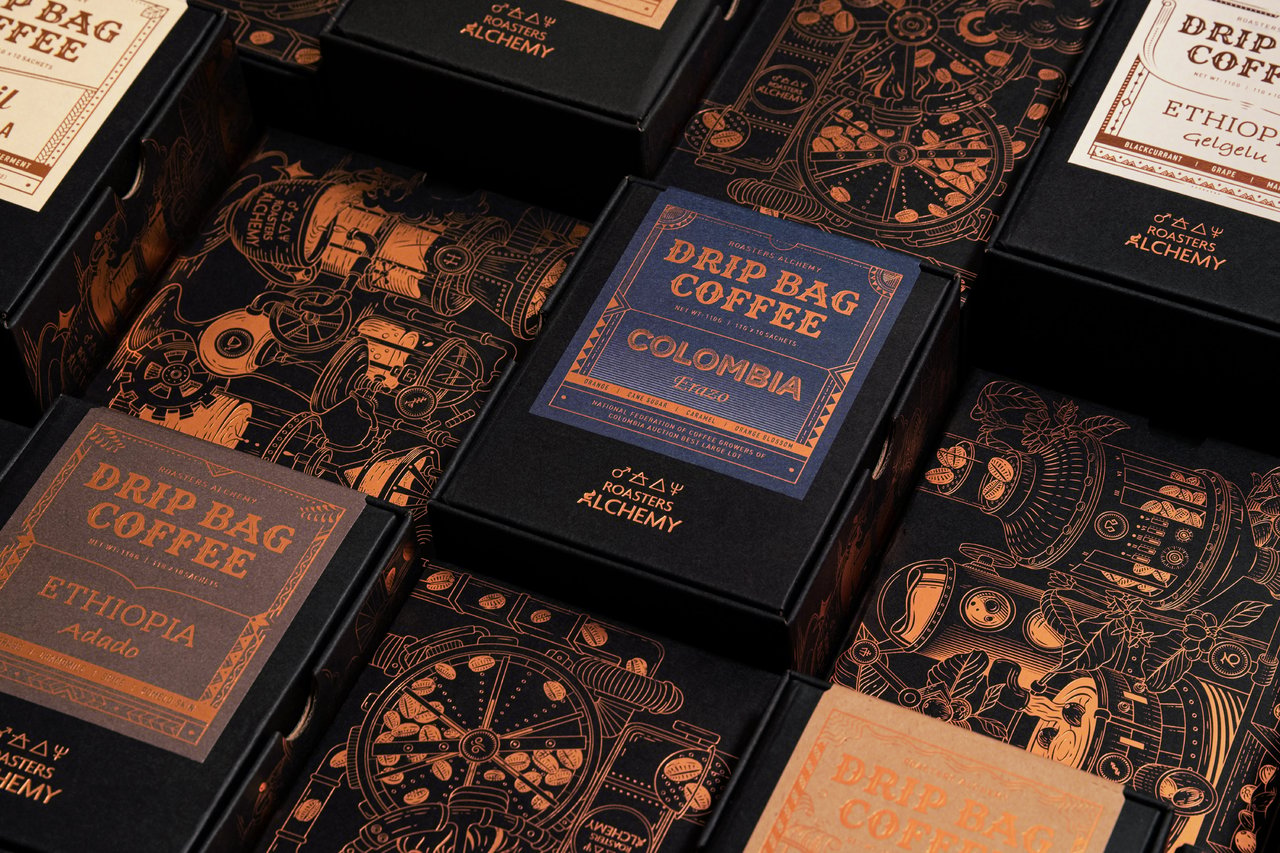 Roaster Alchemy Coffee Dripbag Box