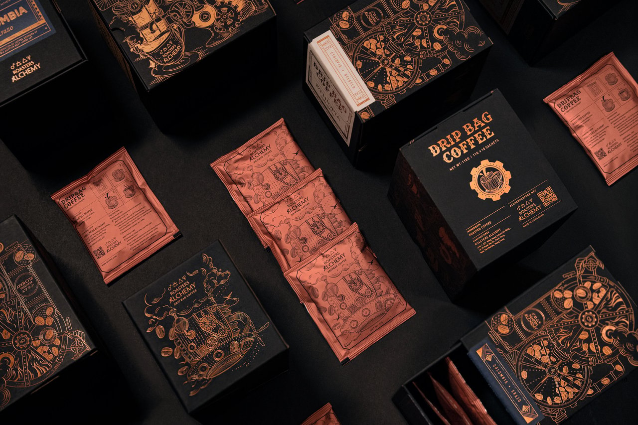 Roaster Alchemy Coffee Dripbag Box