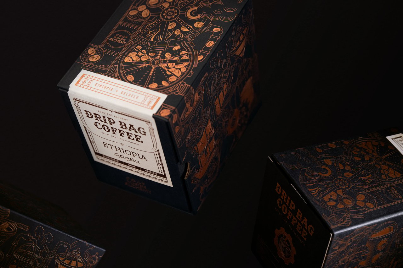 Roaster Alchemy Coffee Dripbag Box