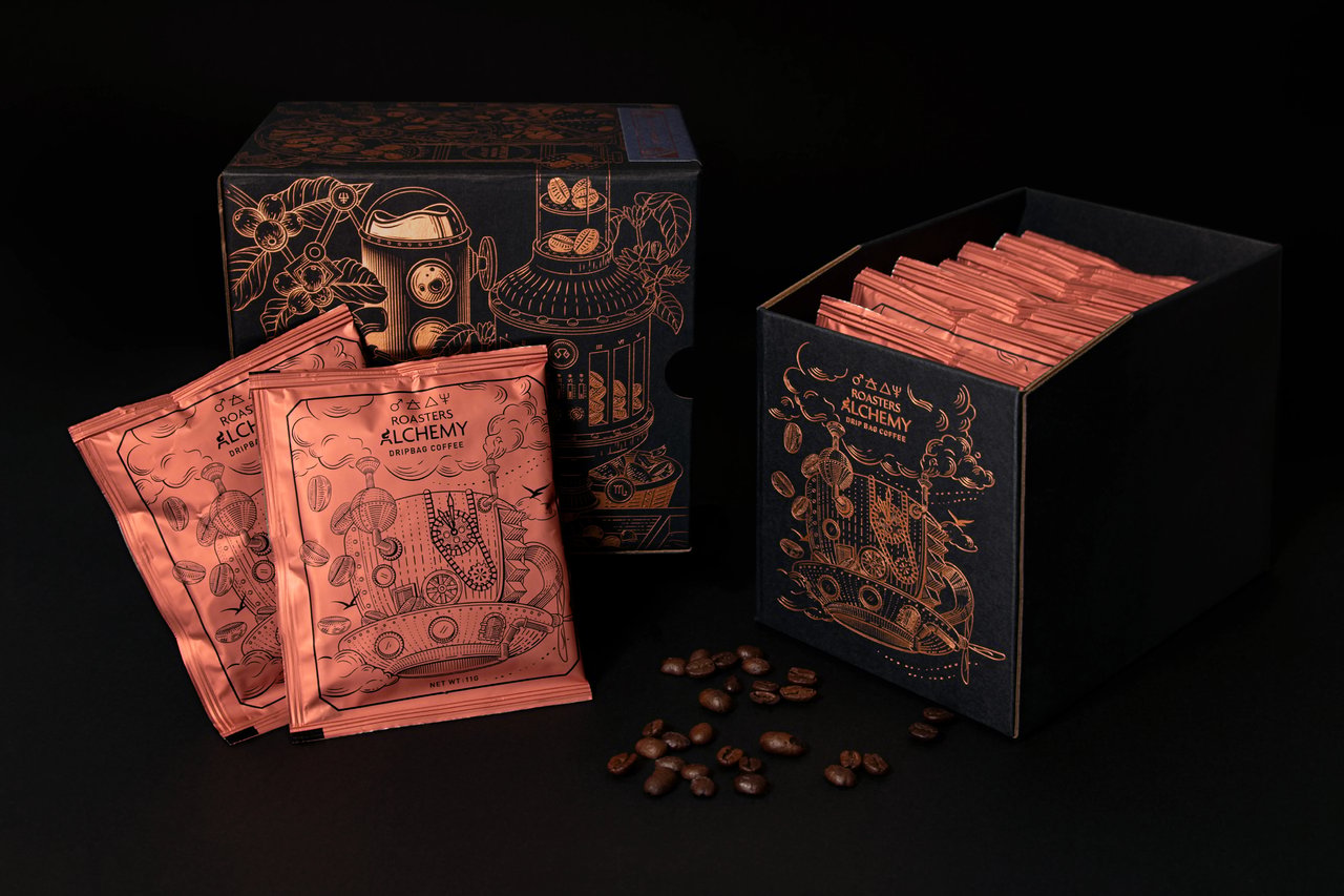 Roaster Alchemy Coffee Dripbag Box